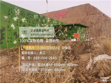 林芝星空迷彩墙施工队