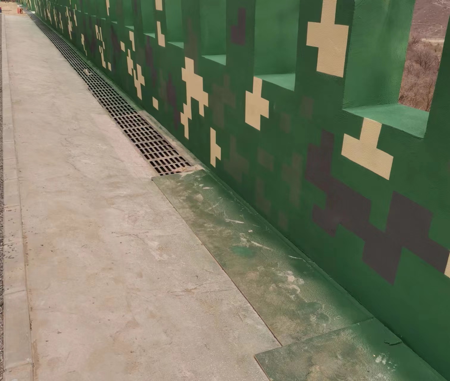 林芝围墙迷彩喷涂,数迷彩漆